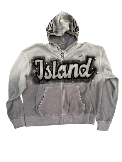 "Aura" Thermal Zip Up