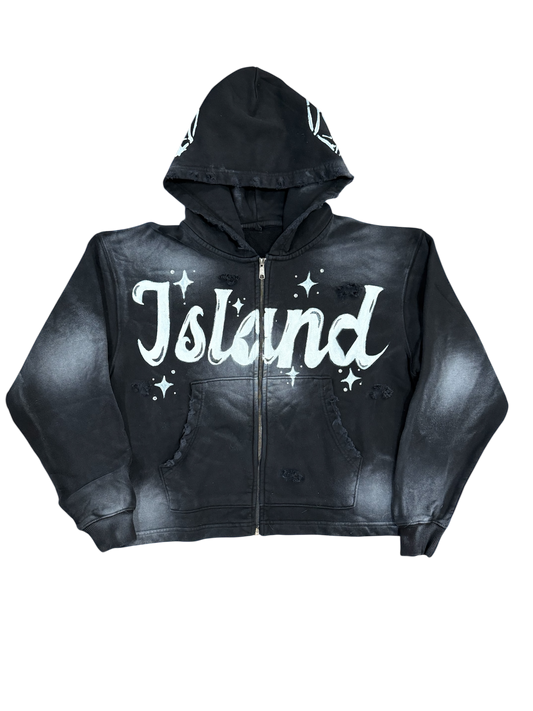 "Island" Angel Zip Up