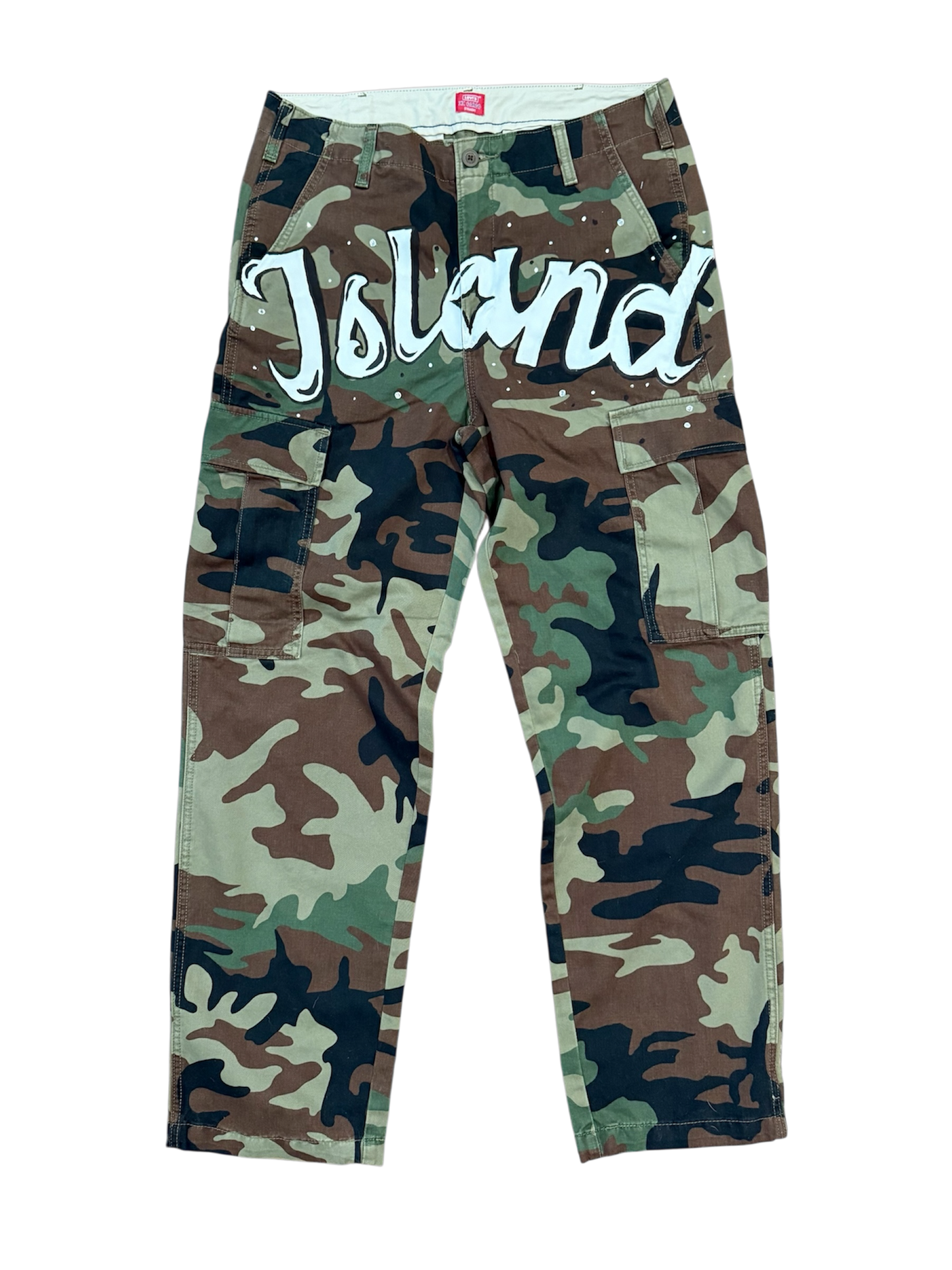 "Spiritual War" Camouflage Cargos