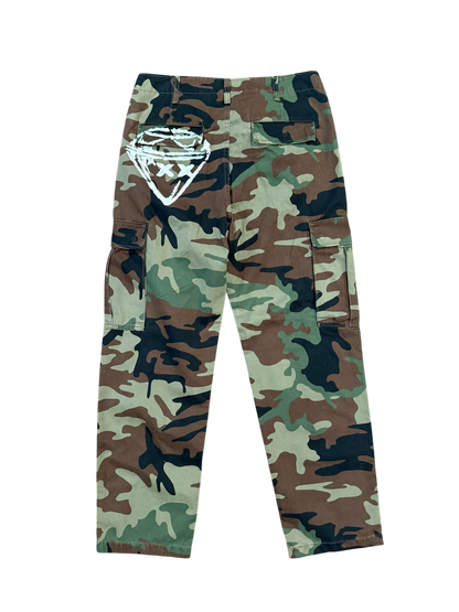 "Spiritual War" Camouflage Cargos