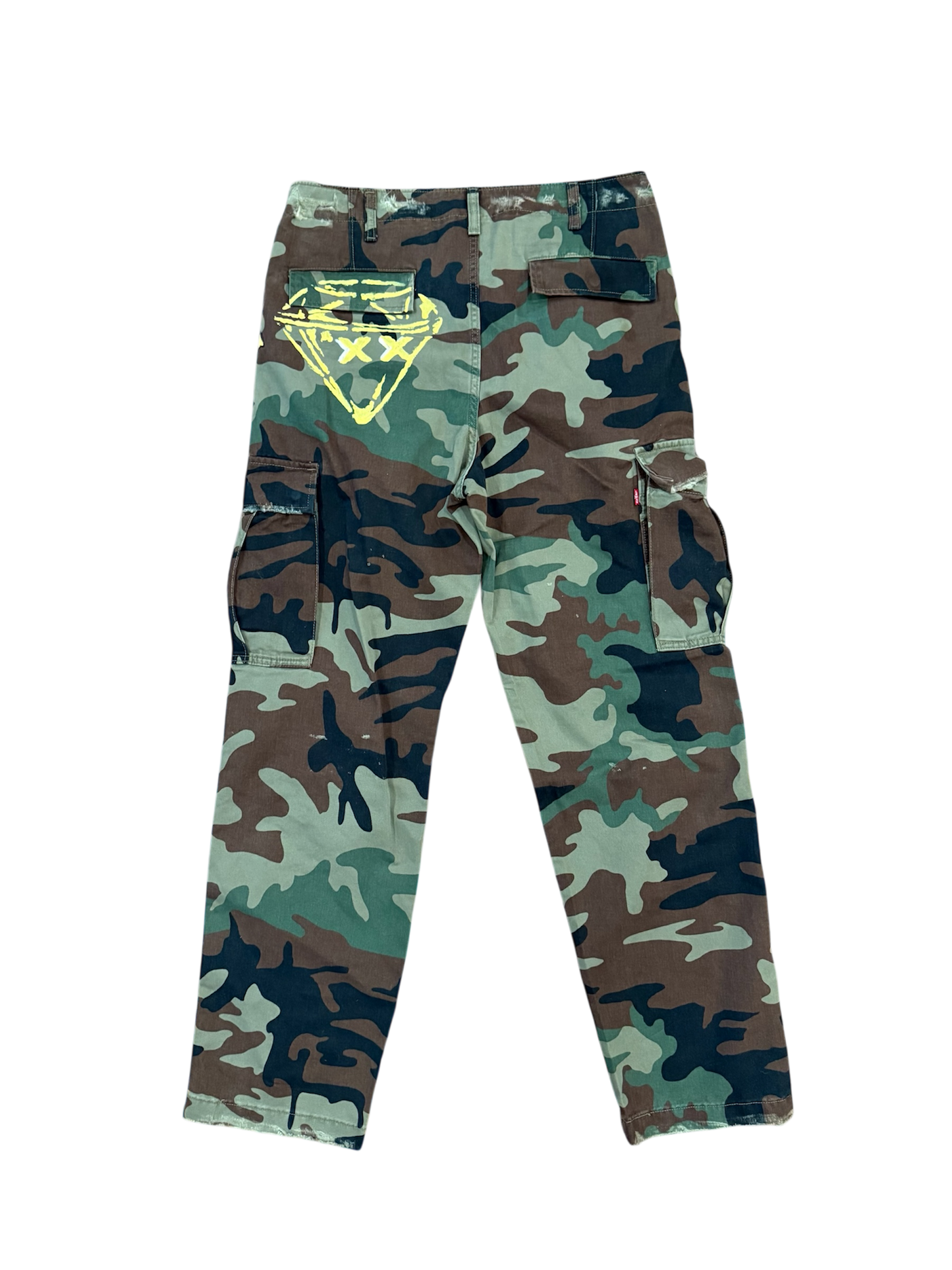 "Spiritual War" Camouflage Cargos
