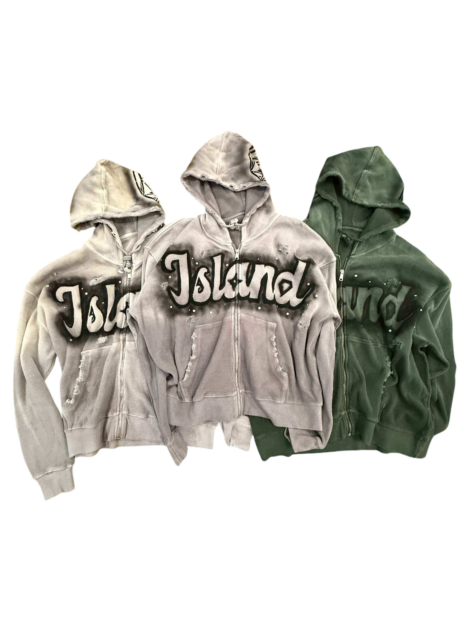 "Aura" Thermal Zip Up