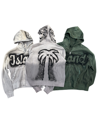 "Aura" Thermal Zip Up