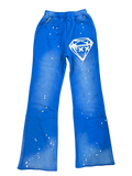 Blue Flare Sweats