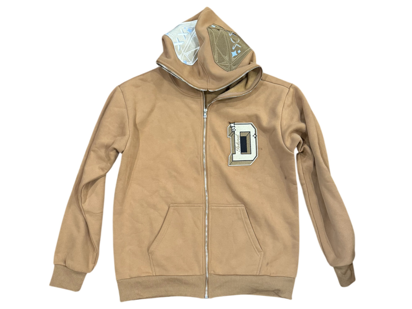 Full Zip Up Island Hoodie