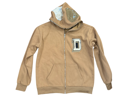 Full Zip Up Island Hoodie